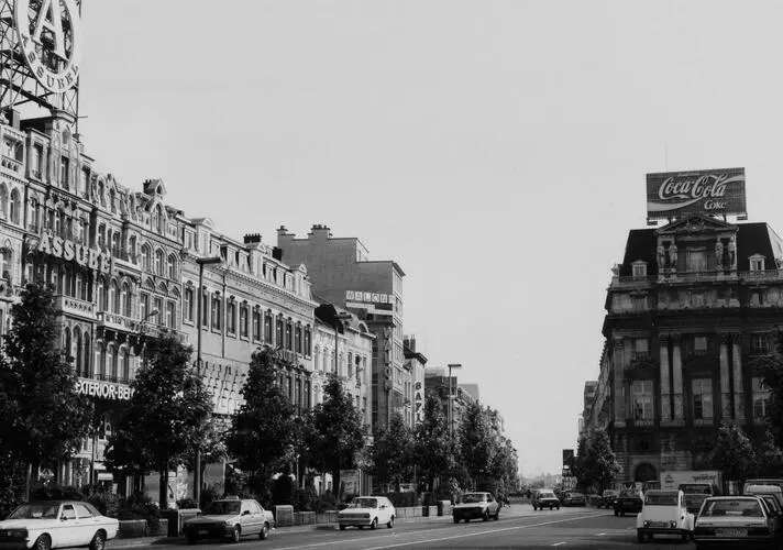 Place De Brouckère 1984 © L'inventaire du patrimoine architectural – RBC Place De Brouckère 1984 © L'inventaire du patrimoine architectural – RBC
